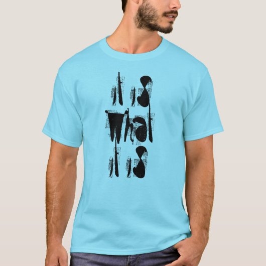 Het is wat het is t-shirt (Voorkant)