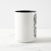 Het is wat het is, Word Art Coffee Mok (Midden)