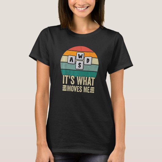 Het is wat me  maakt om computergames terug te spe t-shirt (Voorkant)