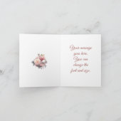 Het is wat we doen Jane Austen Quote Wenskaart Kaart (Binnen)