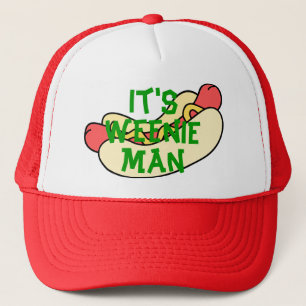 Het is Weenie Man. Trucker Pet