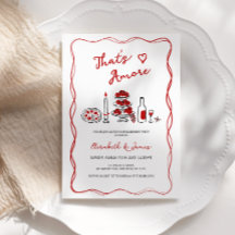 Het is weer een handgetekende rode verlovingsfeest