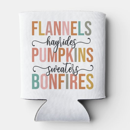 Het is weer Herfst Blikjeskoeler (Achterkant)