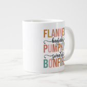 Het is weer Herfst Grote Koffiekop (Voorkant rechts)