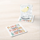 Het is weer Herfst Kartonnen Onderzetters (Insitu)