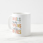 Het is weer Herfst Koffiemok (Voorkant links)