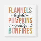 Het is weer Herfst Magneet (Voorkant)