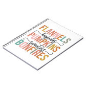 Het is weer Herfst Notitieboek (Linkerzijde)