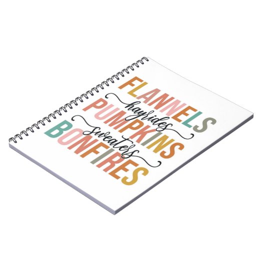 Het is weer Herfst Notitieboek (Linkerzijde)