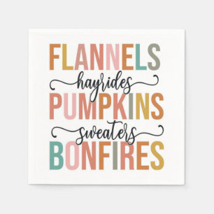 Het is weer Herfst Servet