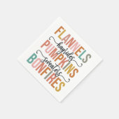 Het is weer Herfst Servet (Hoek)