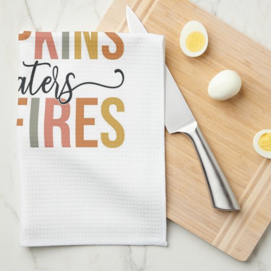 Het is weer Herfst Theedoek (Quarter Fold)