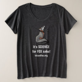 Het is WETENSCHAP voor de VOS T-shirt Dames Extra