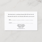 Het is wie je kent referral cards (Voorkant)