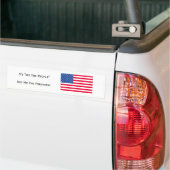 Het is "Wij Het Volk" Niet Ik De President Bumpersticker (Op Truck)