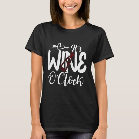 Het is Wijn O Klok 99 T-shirt (Voorkant)