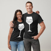 Het is wijn op klok 100 t-shirt (Unisex)