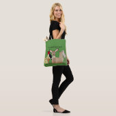 Het is wild hier! tote bag (Op model)