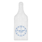 Het is Wine O'Clock ergens op een plek Snijplank (Voorkant)