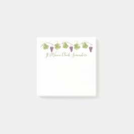 Het is Wine o'Clock ergens - Paarse druiven Post-it® Notes