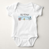 Het is Winter Baby Bodysuit (Voorkant)