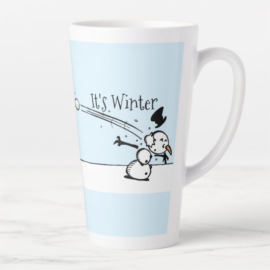 Het is Winter Latte Mok (Rechts)