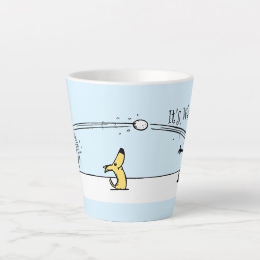 Het is Winter Latte Mok (Voorkant)