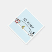 Het is winter servet (Hoek)