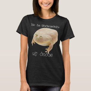 Het is woensdag mijn dudes grappny Classic Frog Me T-shirt