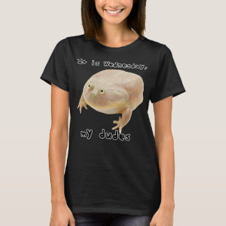 Het is woensdag mijn dudes grappny Classic Frog Me T-shirt
