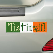 Het is zichzelf! bumpersticker (Op auto)