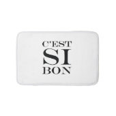Het is zo goed - C'est Si Bon French Badmat (Voorkant)