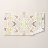 Het is zo ivoor geometrisch Abstract patroon Bad Handdoek (Handdoek)