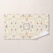 Het is zo ivoor geometrisch Abstract patroon Handdoek (Handdoek)