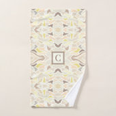 Het is zo ivoor geometrisch Abstract patroon Handdoek (Handdoek)