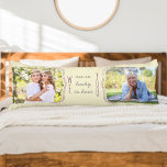Het is zo leuk om je krullende foto te laten maken lichaamskussen<br><div class="desc">Persoonlijke foto lijfkussens voor iemand speciaal. Het ontwerp kenmerkt krullende steunen om uw foto's te lijsten (bepalend wie wij en wie u zijn). In casual handschrift en skinny font typografie staat de tekst: We hebben het geluk dat we JULLIE hebben. Het fotomalplaatje is opstelling voor u om uw afbeeldingen toe...</div>