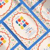 Het is zo leuk om te zijn | Speelse Confetti 1e Ve Kaart