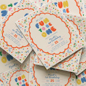 Het is zo leuk om te zijn | Speelse Confetti 1e Ve Kaart