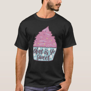 Het is zo lief leuk voedsel kostuum bakken Frostin T-shirt