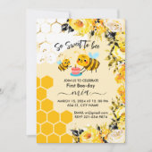 Het is zo lief om schattig te zijn eerste verjaard kaart (Voorkant)