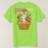 Het is zo lief om te vertrouwen op Jezus T-shirt (Design achterkant)