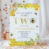 Het is zo lief om twee 2e verjaardagsfeestje te zi kaart