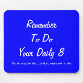 Het is zo makkelijk.... muismat (Voorkant)