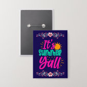 Het is zomer Y'all-54808 Button (Voorkant / Achterkant)
