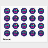 Het is zomer Y'all-54808 Ronde Sticker (Vel)