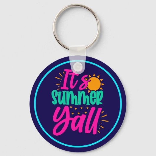 Het is zomer Y'all-54808 Sleutelhanger (Voorkant)