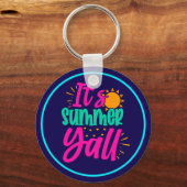 Het is zomer Y'all-54808 Sleutelhanger (Achterkant)