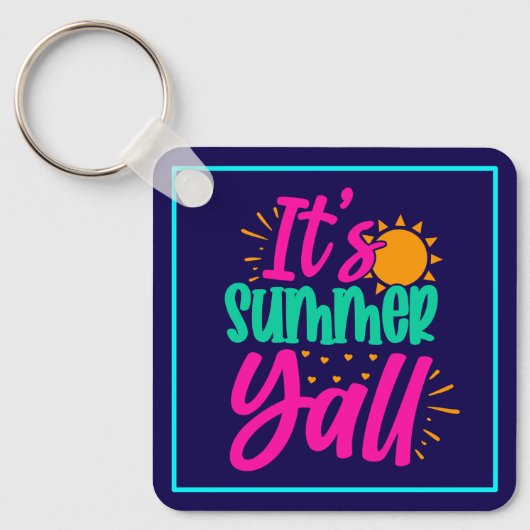 Het is zomer Y'all-54808 Sleutelhanger (Voorkant)