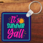 Het is zomer Y'all-54808 Sleutelhanger (Achterkant)