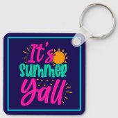 Het is zomer Y'all-54808 Sleutelhanger (Achterkant)